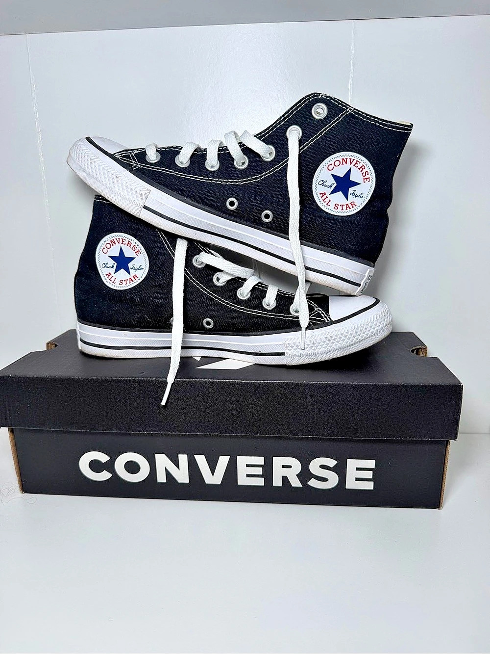 Converse Chuck Taylor All Star High Top Black High Top Sneakers Black US 6